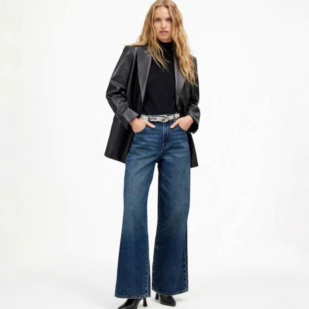 NWT Madewell Superwide High Rise 90's Jeans Sz 29